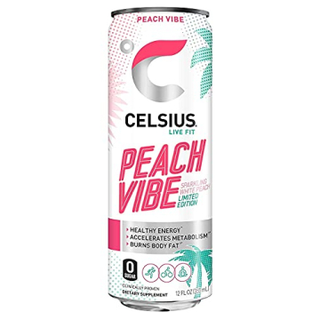 CELSIUS Sparkling Vibe Energy Drinks Variety Pack - Healthy Boost