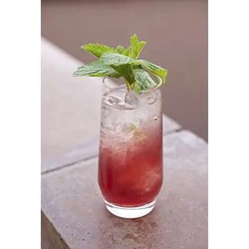 ZWIESEL GLAS Pure Longdrink Glass (Set of 6), Stylish Drinking Glasses for Long Drinks, Dishwasher-Safe Tritan Crystal Glasses, Made in Germany (18 Ounce)