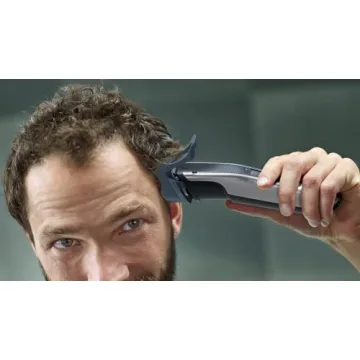 Philips Norelco Beard Trimmer and Hair Clipper Series 5500, Electric, Cordless, one Pass Beard Trimmer and Hair Clipper with Washable Feature for Easy Clean - No Blade Oil Needed - BT5511/49