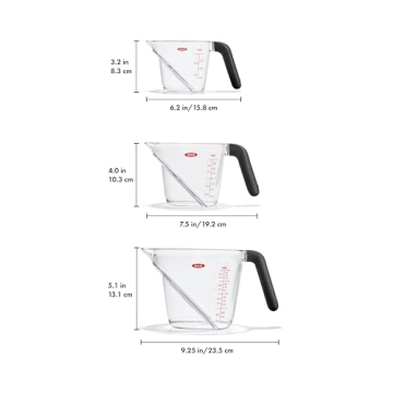 OXO Angled Measuring Cup Set for Accurate Cooking