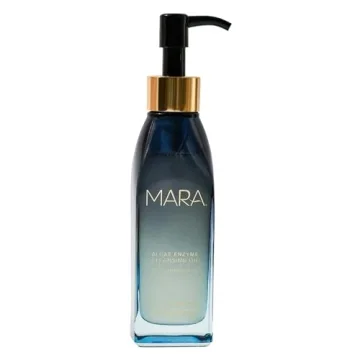 MARA Natural Chia + Moringa Algae Enzyme Cleansing Oil | Non-Toxic, Hydrating & Gentle Makeup Remove...