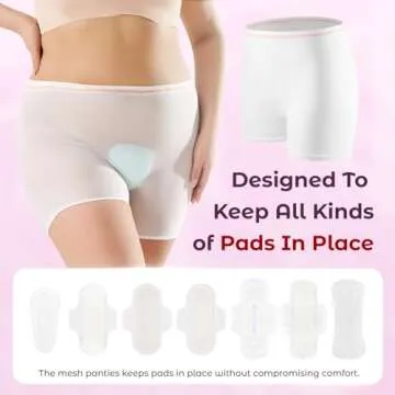 Postpartum Seamless Mesh Underwear for Comfort