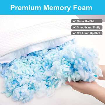 CUZEP Clieey Side Back Sleeper Pillow - Pain Relief & Comfort