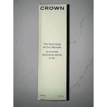 CROWN AFFAIR Texturizing Mousse for Volume and Nourishment