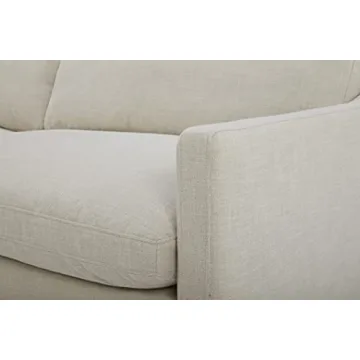 Stone & Beam Rustin Cream Sofa with Reversible Cushions