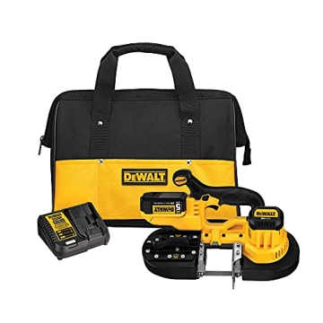 DEWALT 20V MAX Portable Band Saw Kit for Efficient Precision Cutting