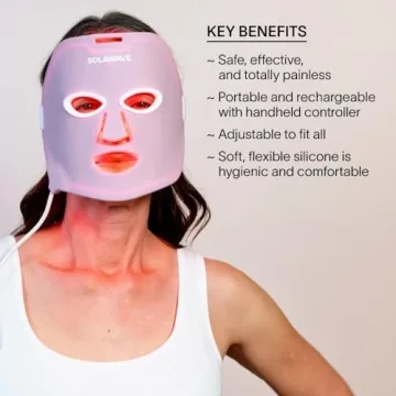 Rejuvenate Skin with SolaWave Red Light Therapy Mask