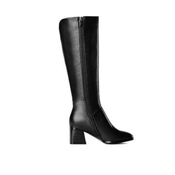 Stylish TinaCus Genuine Leather Knee High Boots for Women