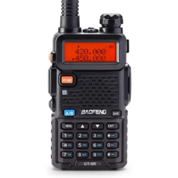 [UV-5R FCC Compliant Version] BAOFENG GT-5R Dual Band Two Way Radio, UHF VHF Ham Radio Handheld for ...