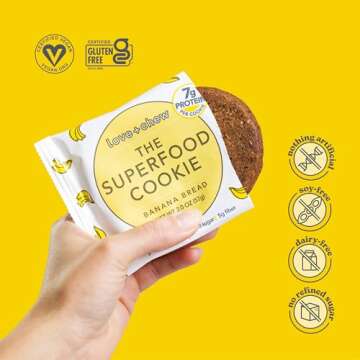 Love + Chew Gluten Free Banana Bread Cookies - Healthy Treats