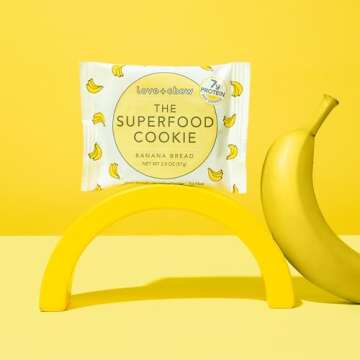 Love + Chew Gluten Free Banana Bread Cookies - Healthy Treats