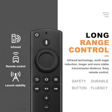 Replacement Remote Control for Fire Smart TV and TV Stick