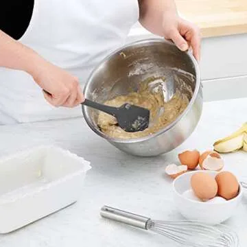 Tovolo Charcoal Kitchen Tool Set of 4 for Cooking