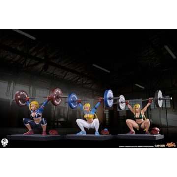 PCS Street Fighter Cammy Powerlifting 1:6 Scale Statue