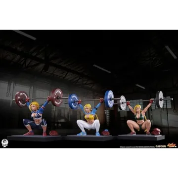 PCS Street Fighter Cammy Powerlifting 1:6 Scale Statue