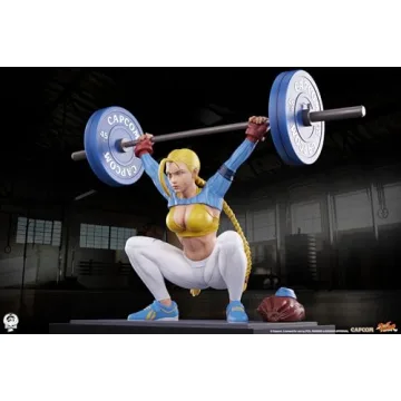 PCS Street Fighter Cammy Powerlifting 1:6 Scale Statue