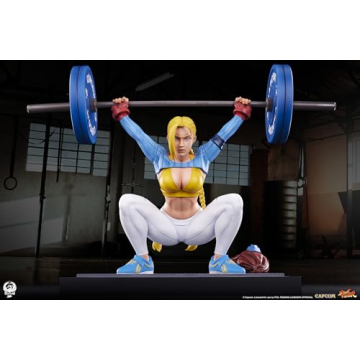 PCS Street Fighter Cammy Powerlifting 1:6 Scale Statue
