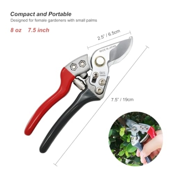 TONMA JP Pruning Shears - Premium Garden Scissors