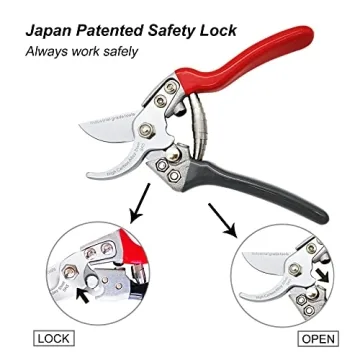 TONMA JP Pruning Shears - Premium Garden Scissors