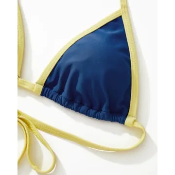 MOSHENGQI Women Sexy Brazilian Bikini 2 Piece Swimsuit