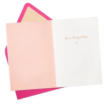 Baby Shower Card for Girl - Hallmark Signature