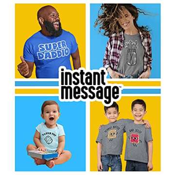 Instant Message The Chase - Men's Short Sleeve Graphic T-Shirt - Size 3 X-Large Black