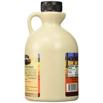 Coombs Family Farms Maple Syrup, Organic, Grade A, Dark Color, Robust Taste, 32 Fl Oz
