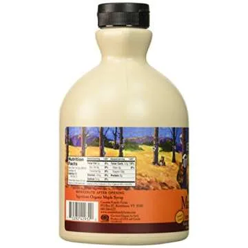 Coombs Family Farms Maple Syrup, Organic, Grade A, Dark Color, Robust Taste, 32 Fl Oz