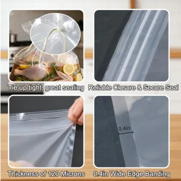 Turkey Brine Bag Kit for Extra Large Birds 25-35lb