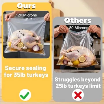 Turkey Brine Bag Kit for Extra Large Birds 25-35lb