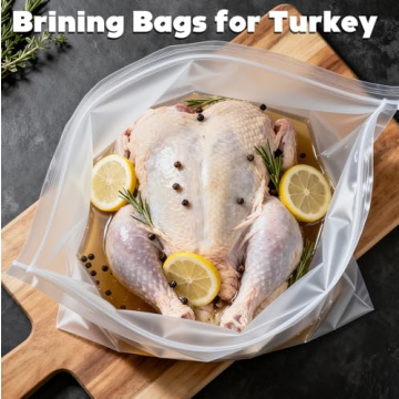 Turkey Brine Bag Kit for Extra Large Birds 25-35lb