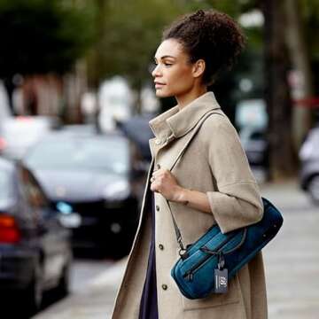 Beaumont Flute Case Cover - Stylish Teal Corduroy Bag