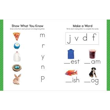 My First Learn-to-Read Preschool Workbook: Practice Pre-Reading Skills with Phonics, Sight Words, and Simple Stories! (My First Preschool Skills Workbooks)