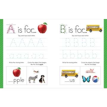 My First Learn-to-Read Preschool Workbook: Practice Pre-Reading Skills with Phonics, Sight Words, and Simple Stories! (My First Preschool Skills Workbooks)