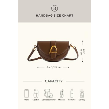 Stylish Coucoland Faux Leather Crossbody Bag for Women