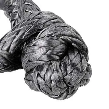 Soft Rope Shackles 38,000lbs – Set of Two for Recovery
