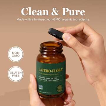 Latero-Flora Probiotic 60 count by Global Healing Center