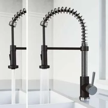 VIGO Edison Pull-Down Kitchen Faucet - Stylish & Durable
