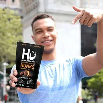 Hu Hunks Vegan Chocolate Covered Almonds | Healthy Snack