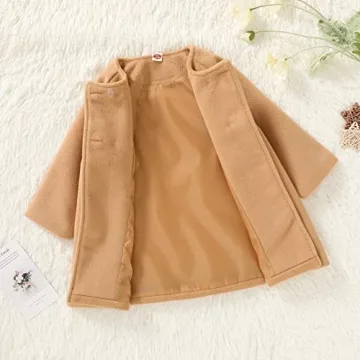 Stylish SWNONE Baby Girls Hooded Winter Coat