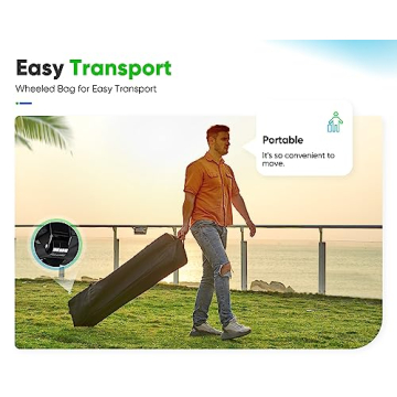 Quictent 8x8 Canopy Tent Easy Setup Waterproof UV Protection