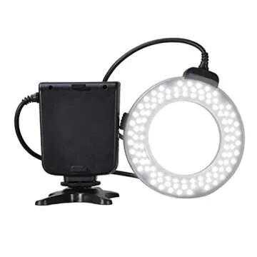 Dual Macro LED Ring Light for Nikon DSLR Enhances Detail