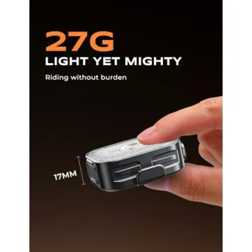 Viccux Bike Lights Set with Wide-Angle Reflectors, 8+6 Modes & Ultra-Light Bicycle Lights Powersports Accessory, IP65 Waterproof & Dual USB-C 1-2 Hrs Fast Charge Bike Light for Road Mountain Cycling