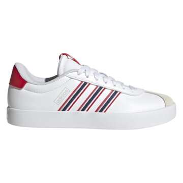 Adidas Women's Vl Court 3.0 Sneakers - Stylish & Comfortable Suede Footwear