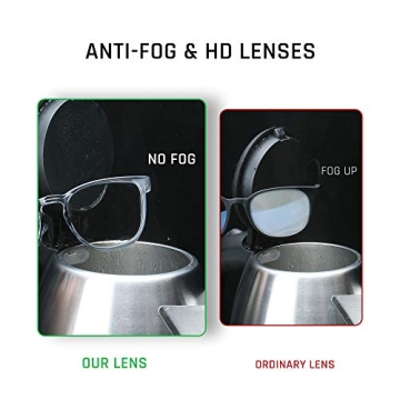 TOREGE Safety Glasses Stylish Eye Protection for Everyone