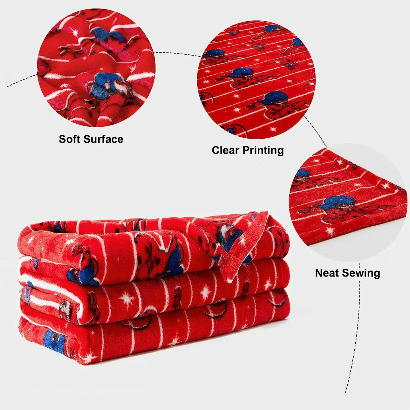 Miraculous Ladybug Blanket