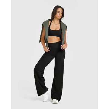 OQQ Women's Yoga Pants High Waist Soft Stretch Bottoms