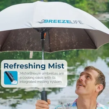 Breeze Life Original Mister Breeze Sun Umbrella with Fan