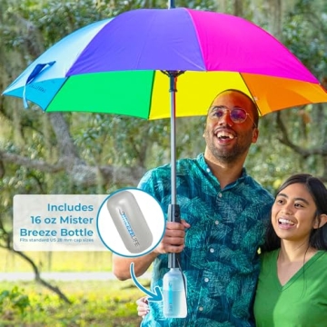 Breeze Life Original Mister Breeze Sun Umbrella with Fan