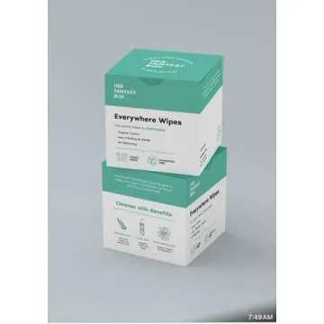 Her Fantasy Box Everywhere Wipes - Organic & Eco-Friendly